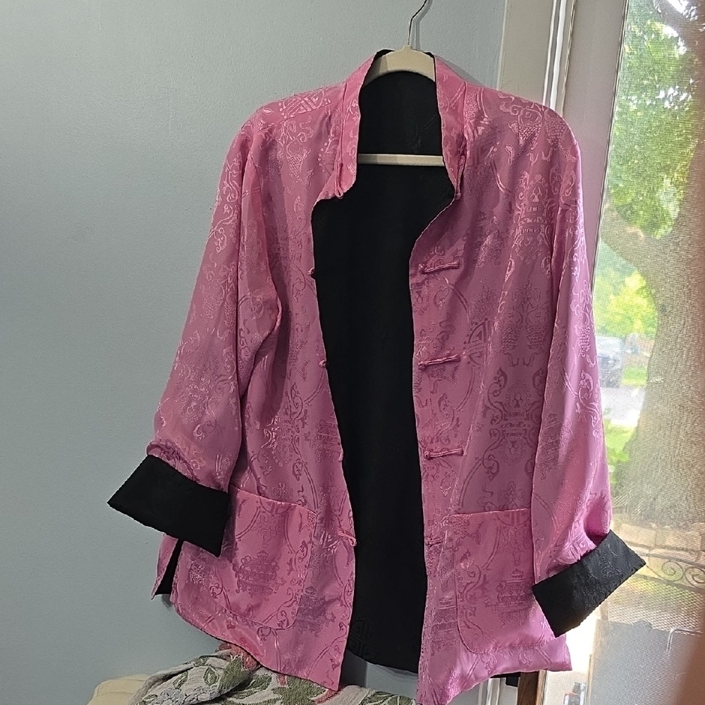 Elegant Pink Women's Jacket
